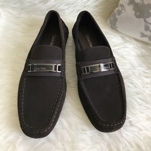 Calvin Klein Marlon Mens Suede Driving 